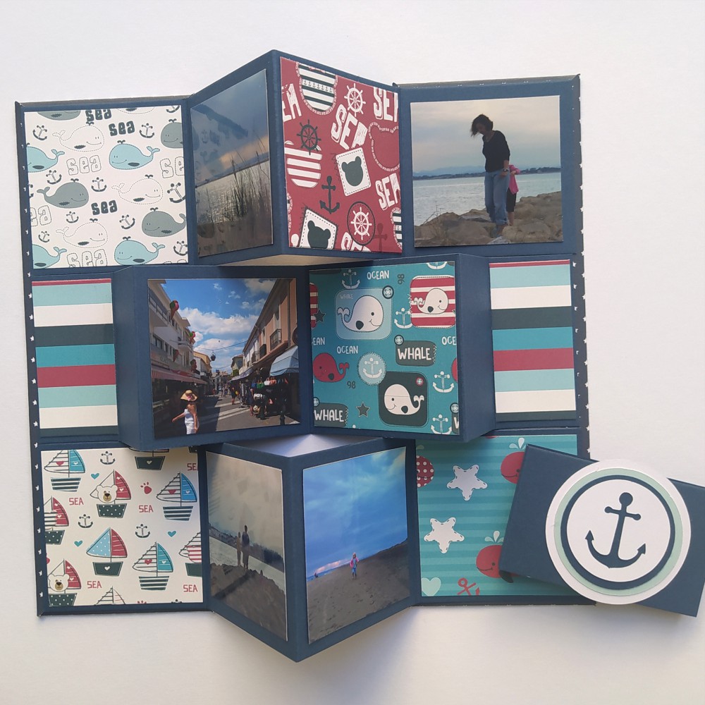 Kreativ Set 25 - Minialbum schmales Shutterfold